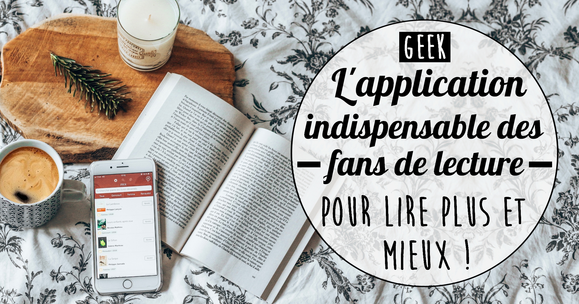 Byblos : l’application indispensable des fans de lecture (qui veulent lire plus et mieux)