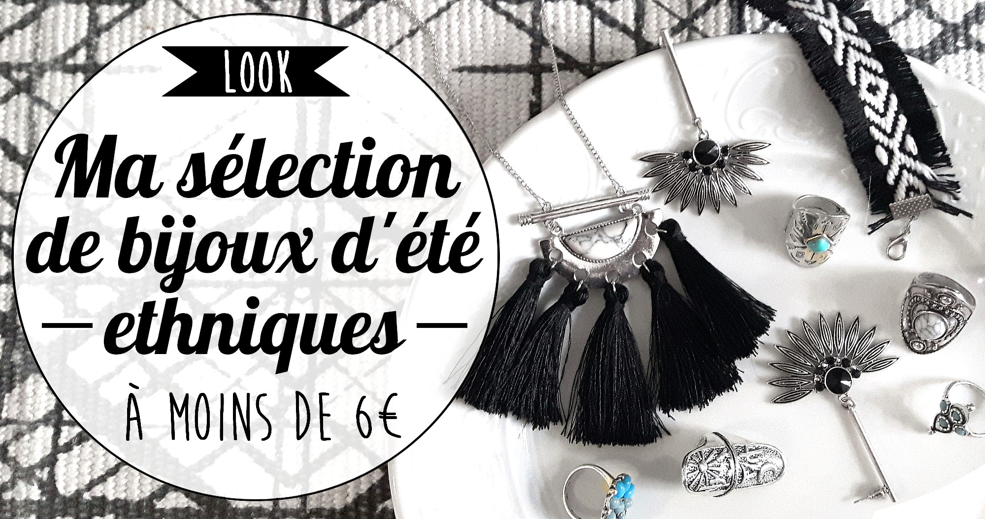 Ma sélection de bijoux d’été ethniques à moins de 6€